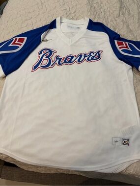 Atlanta Braves Nike Cooperstown collection Jersey